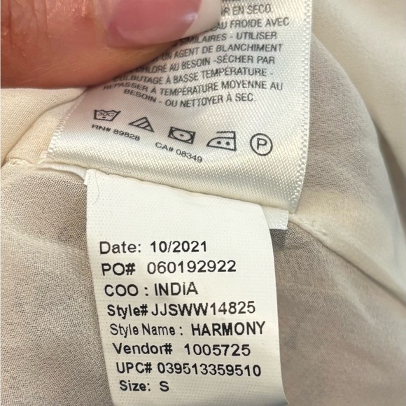 Jessica Simpson Harmony Tiered Ruffle Paisley High Low Maxi Dress Sz Sm - Picture 14 of 14